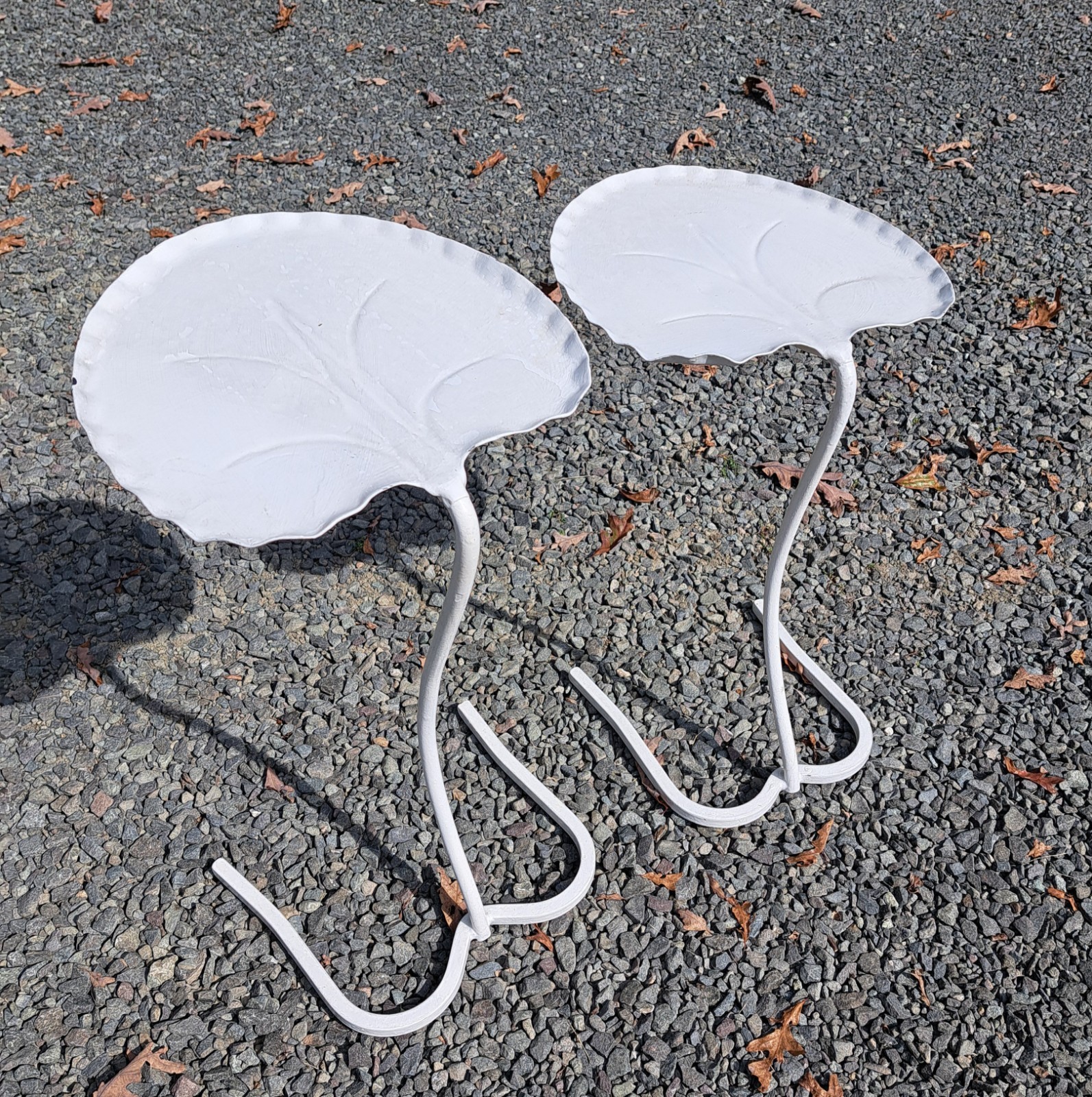 Pair of Mid Century Salterini Lily Pad Nesting Tables