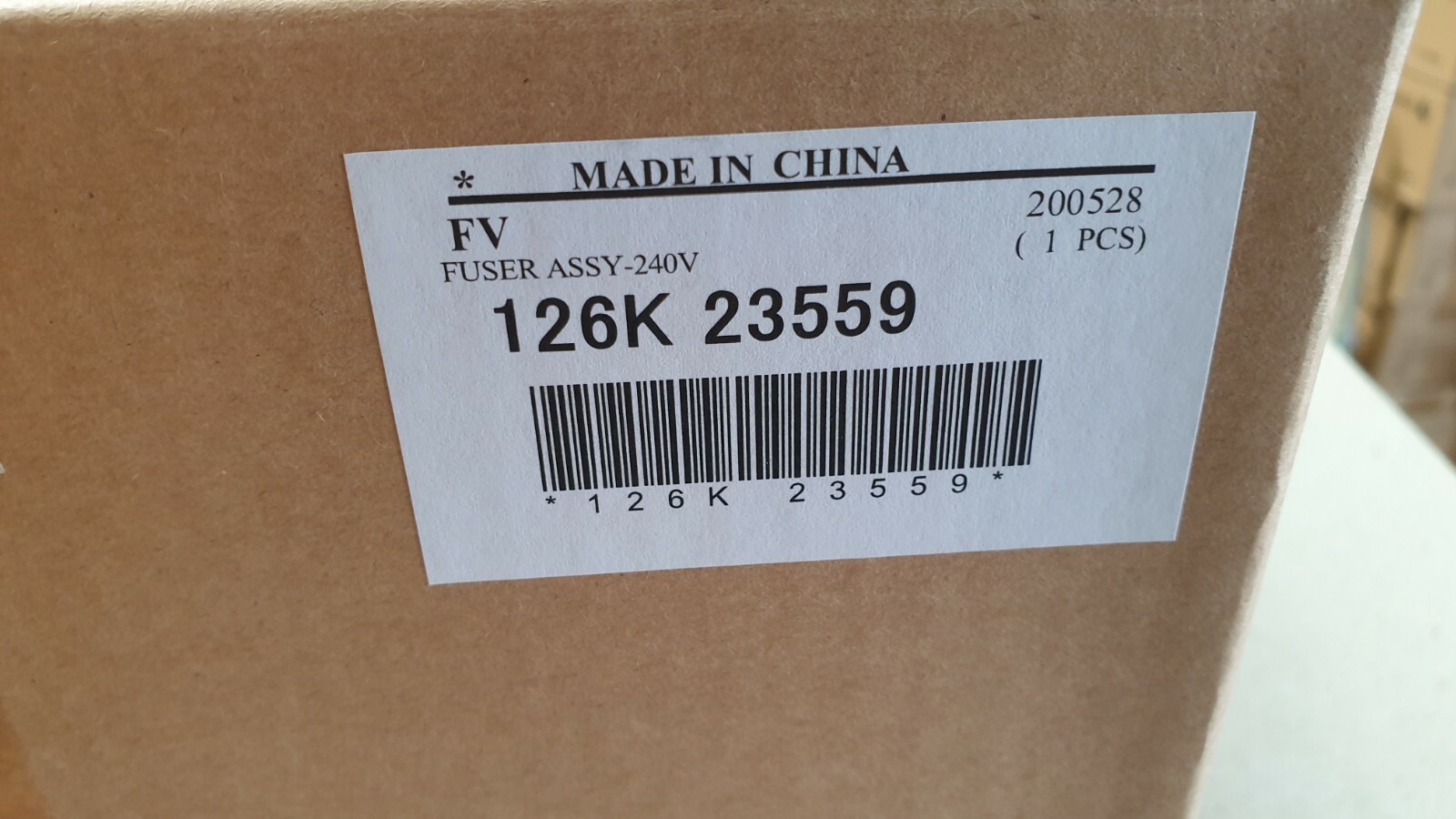 Genuine Xerox 126K23559 Fuser for DC & AP-IV & V 6080 7080 DC-II 6000 7000 BNIB