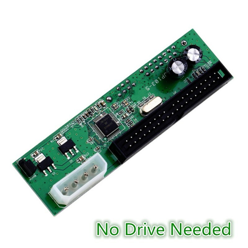 PATA IDE to Serial ATA SATA Adapter Converter Card for 3.5/2.5 HDD DVD 7+15 Pin
