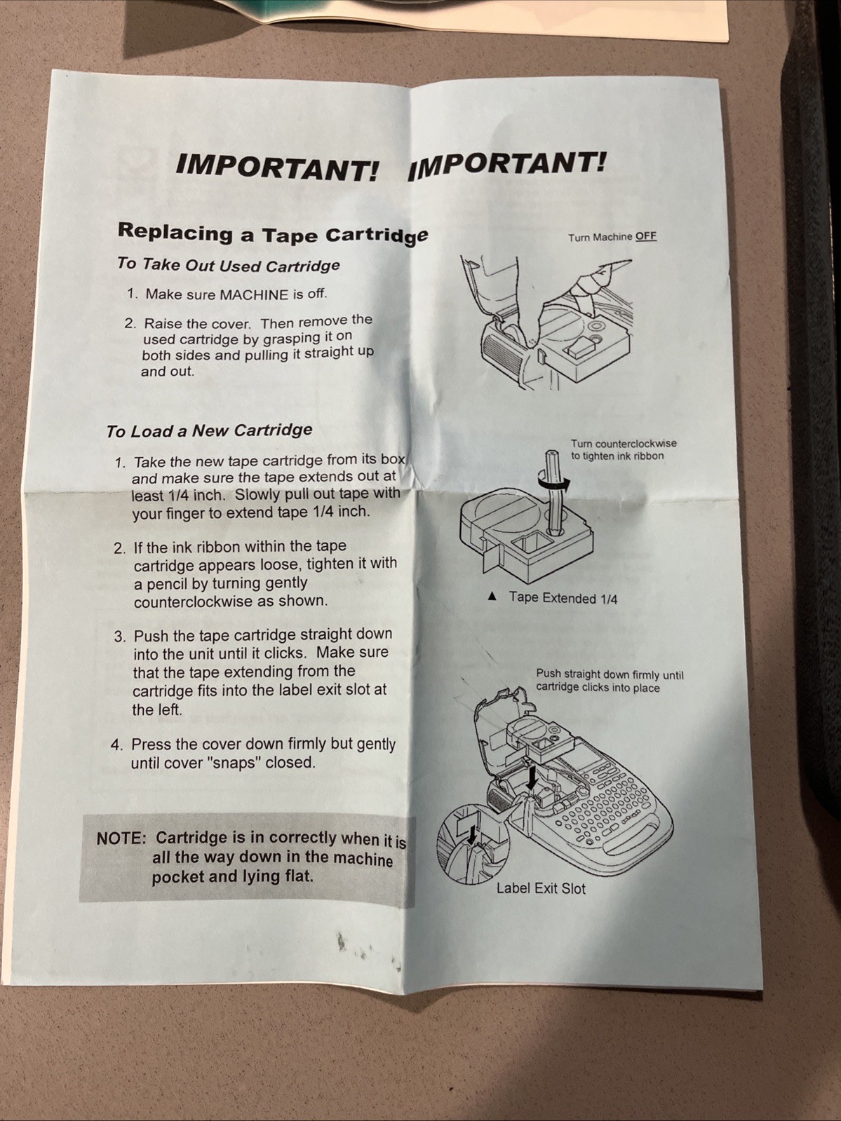 K-Sun LabelShop 2001 XLB Professional Label Machine Good Working Condition