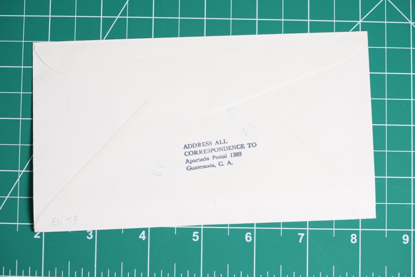 1985 Guatemala Postal Cover Q0.10 Airmail “Café de Guatemala” Coffee Theme