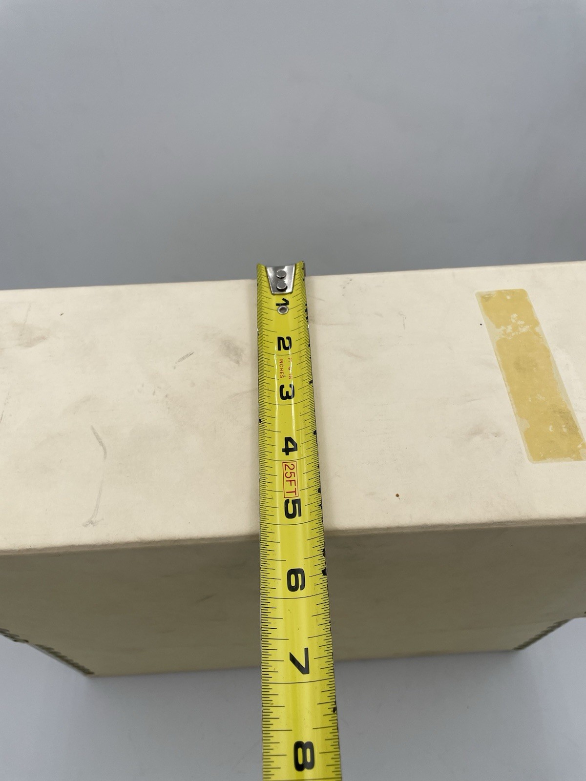 Vtg Archival Storage Box Metal Edge Archival Boxboard AcidFree 12.5x10.5x5