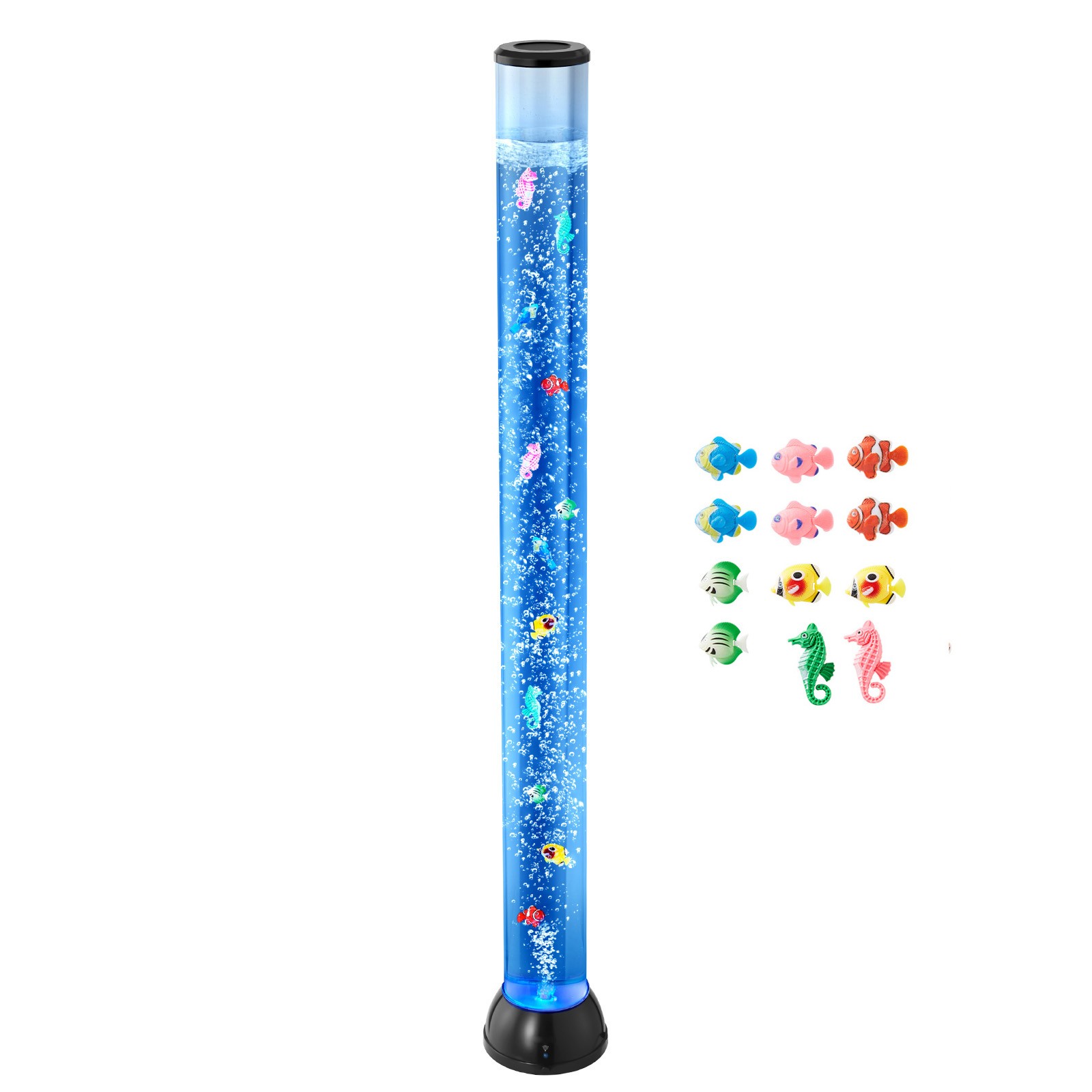Bubble Tube Lamp 16 Color 4 ft Sensory Aquarium Lamp for Relief Calming