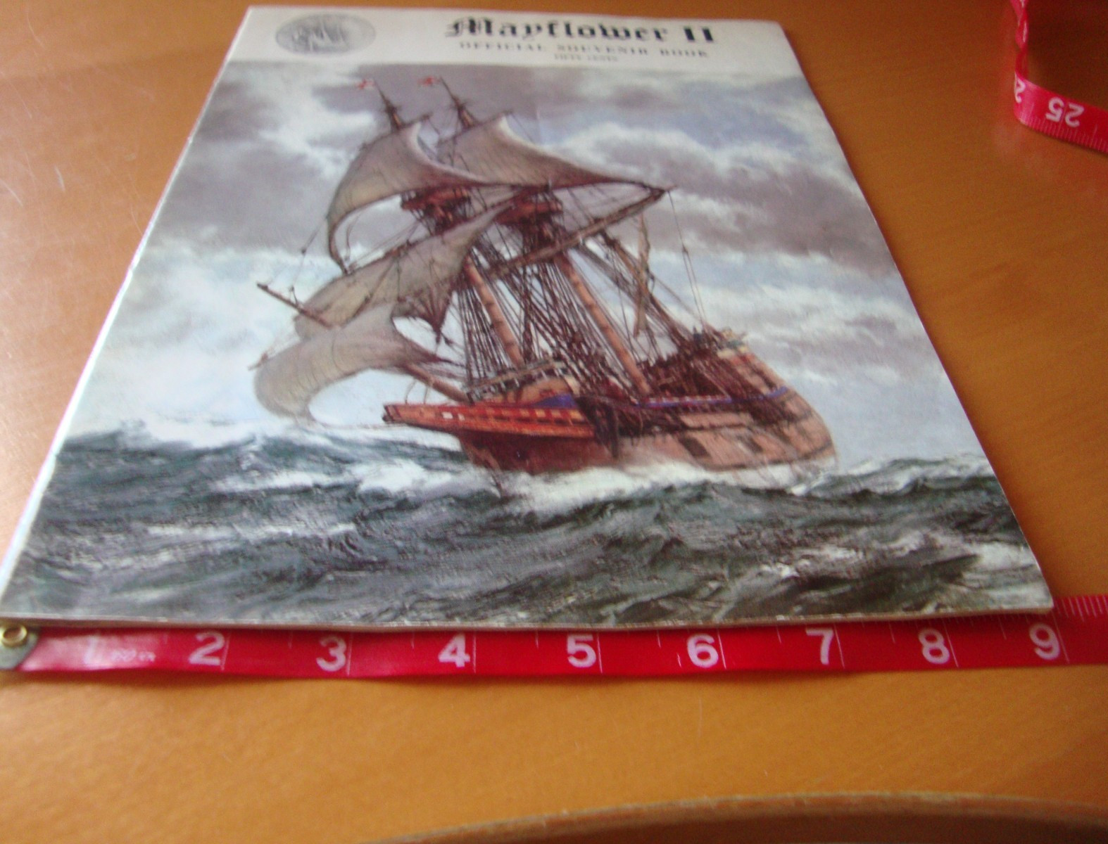 Vintage Mayflower II Official Souvenir Booklet NY Mayflower II Exposition 1957