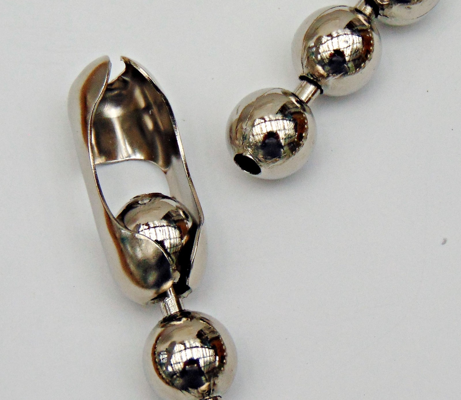 SUPER Chunky 16mm Steel Ball Chain Necklace Choker ~ HUGE ! ! NPS Goth Grunge