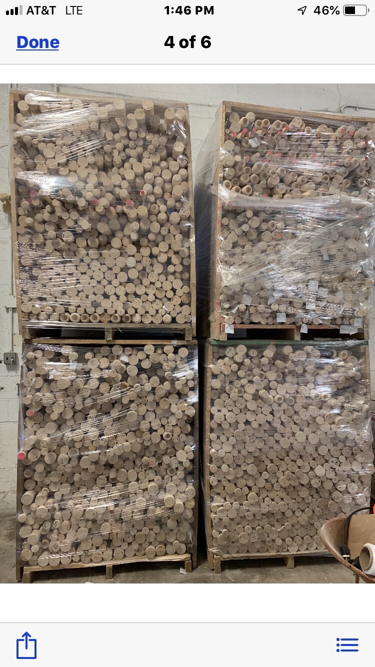 20 Pack - 33.5” CRAFT QUALITY Wood Blem Baseball Bats (FREE SHIPPING!)