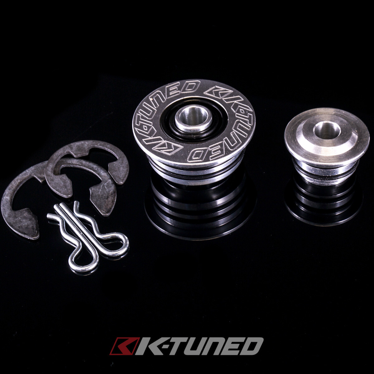 K-Tuned Billet Spherical Shifter Cable Bushings for OEM Cables Honda K-Series