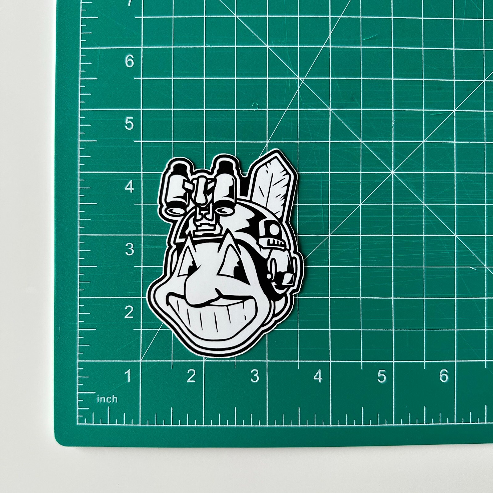 Superior Defense Monochrome Wild Thing Wahoo Sticker one7six, FOG, SupDef