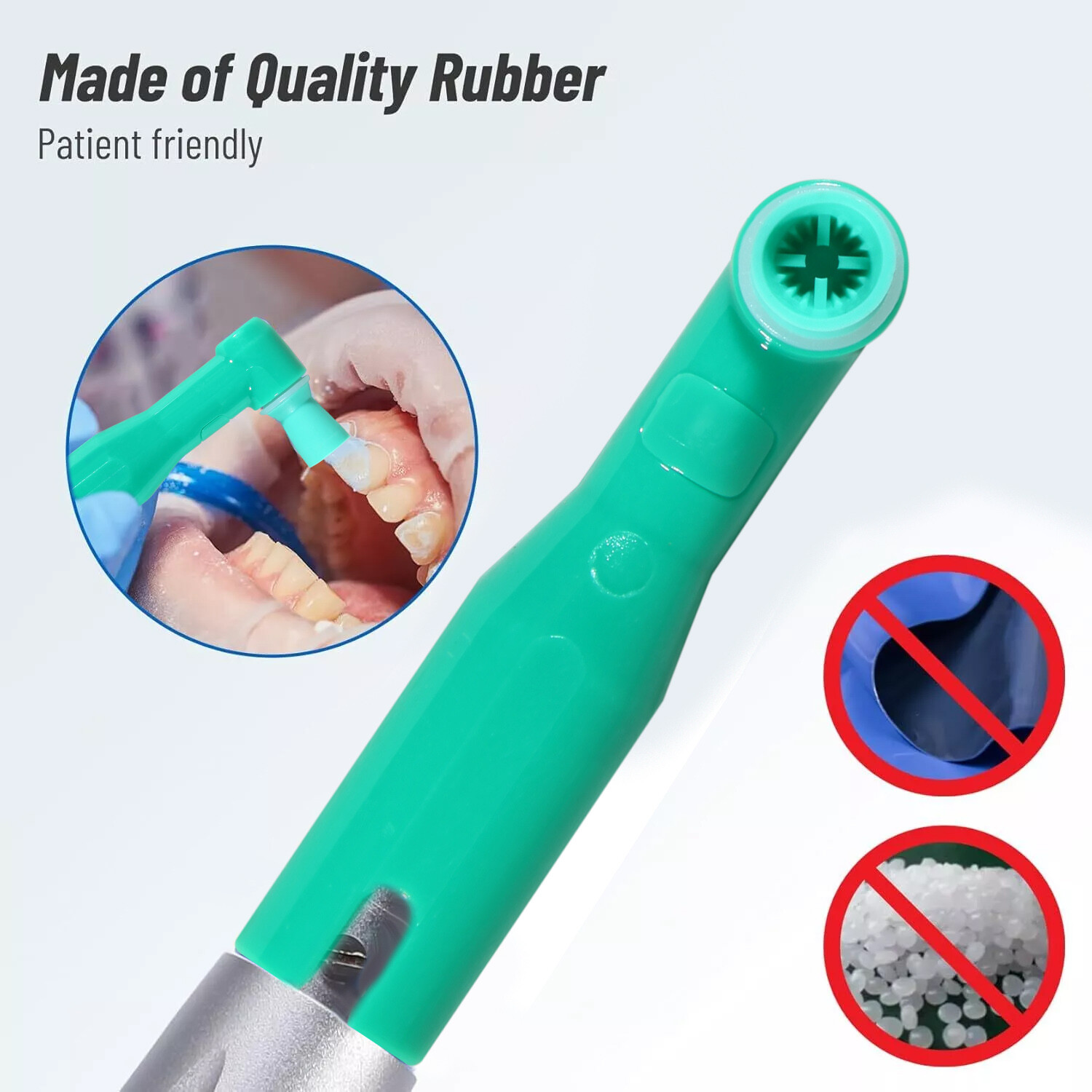 Dental Disposable Prophy Angles 100 to 1000 Soft Cup Latex Free Right Angle 90°