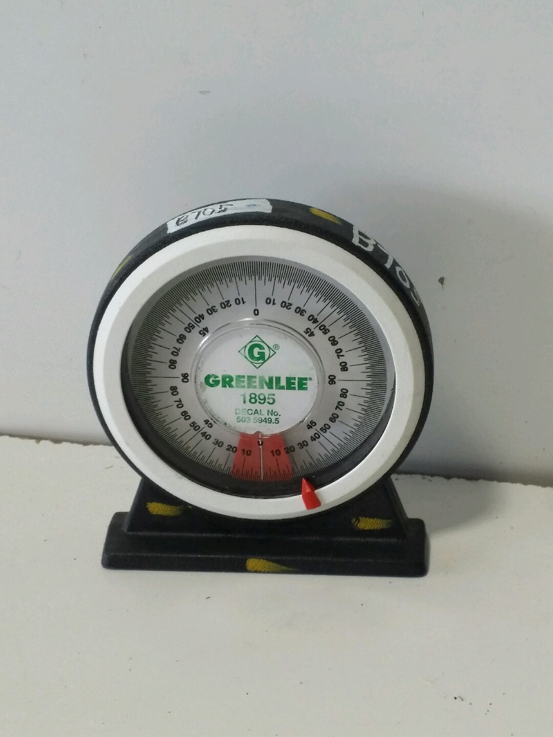 Greenlee 1895 Protractor with Magnetic Base