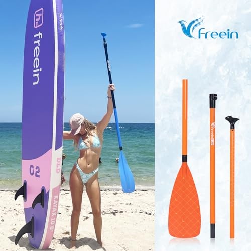Paddle Board Paddle Effortless Adjustment & Transport Sup Paddle 3 210 Orange