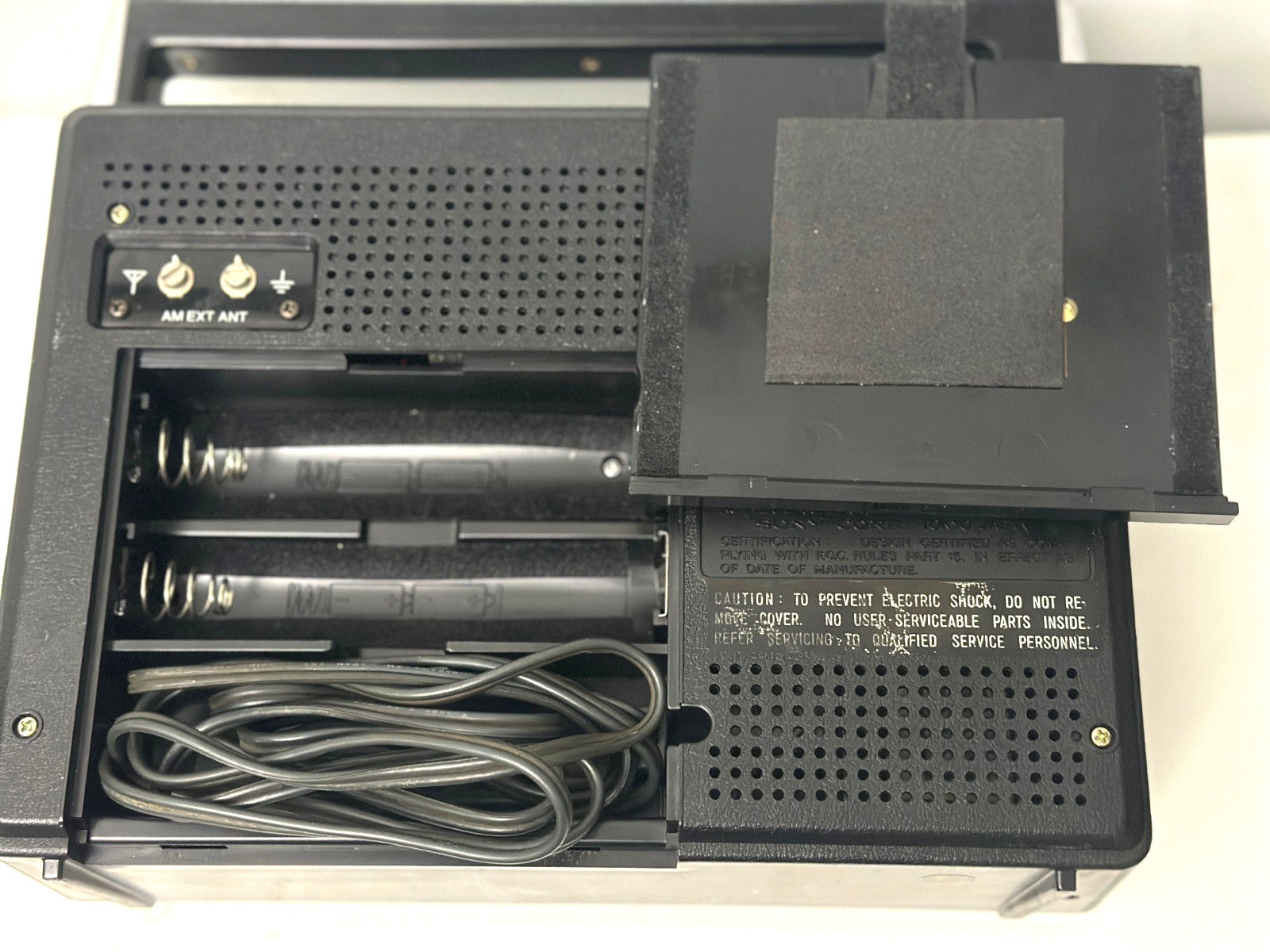 SONY 6BAND FM/AM/PSB/SW1-3 Receiver, Model TFM-8000W, Tested/Works.