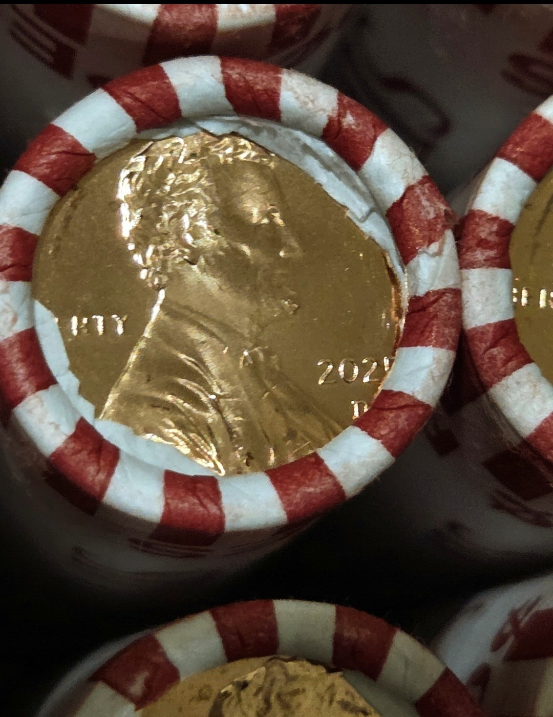 2025 D Penny Rolls, -5- Rolls & 5 Tubes* FREE SHIPPING*LAST YEAR! Uncirculated!!