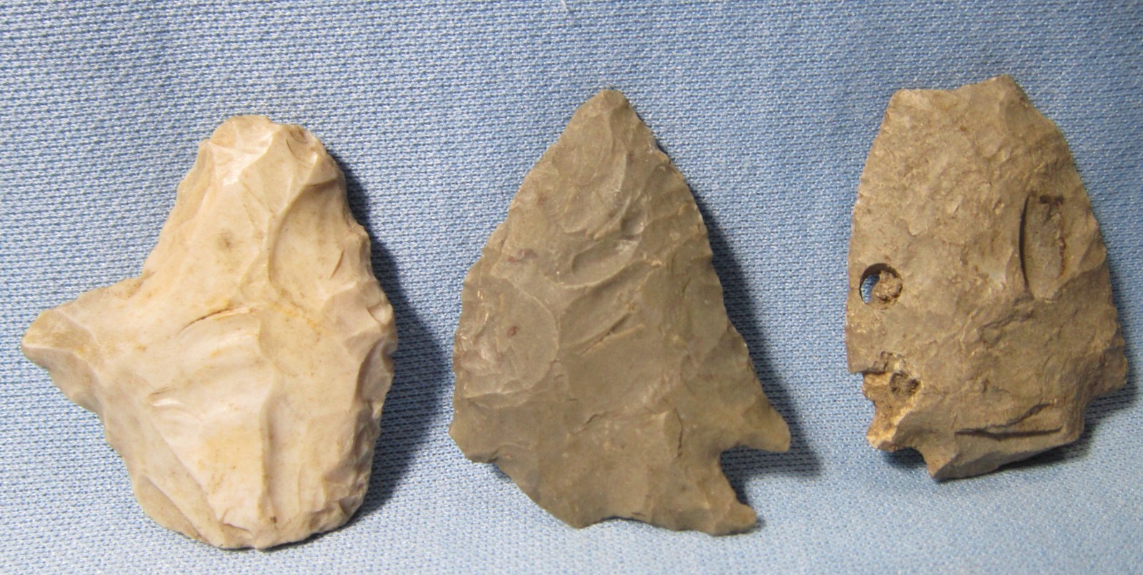 Group of Authentic Native American ARROWHEAD Point Tool ~ Northern Michigan