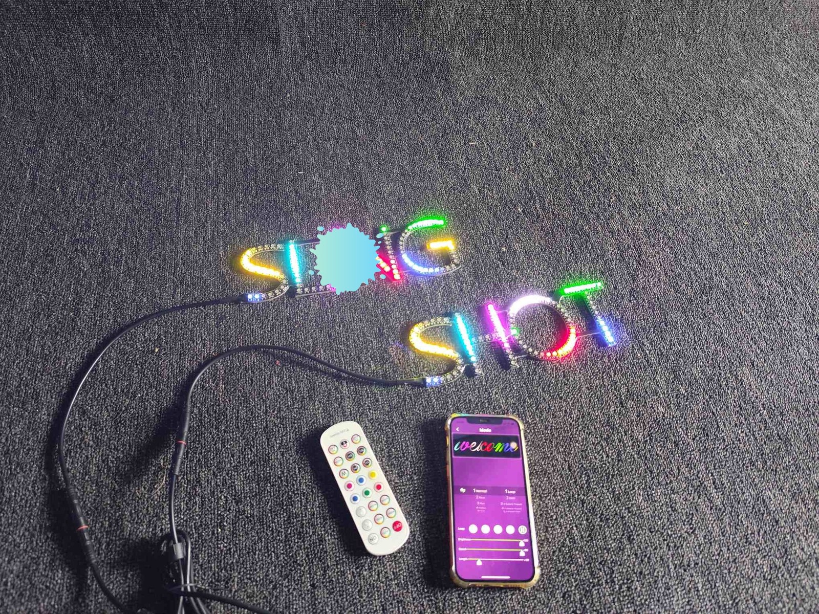 "Slingshot" Rear Letters /Hood Lights CHASING Color LED For polaris Slingshots