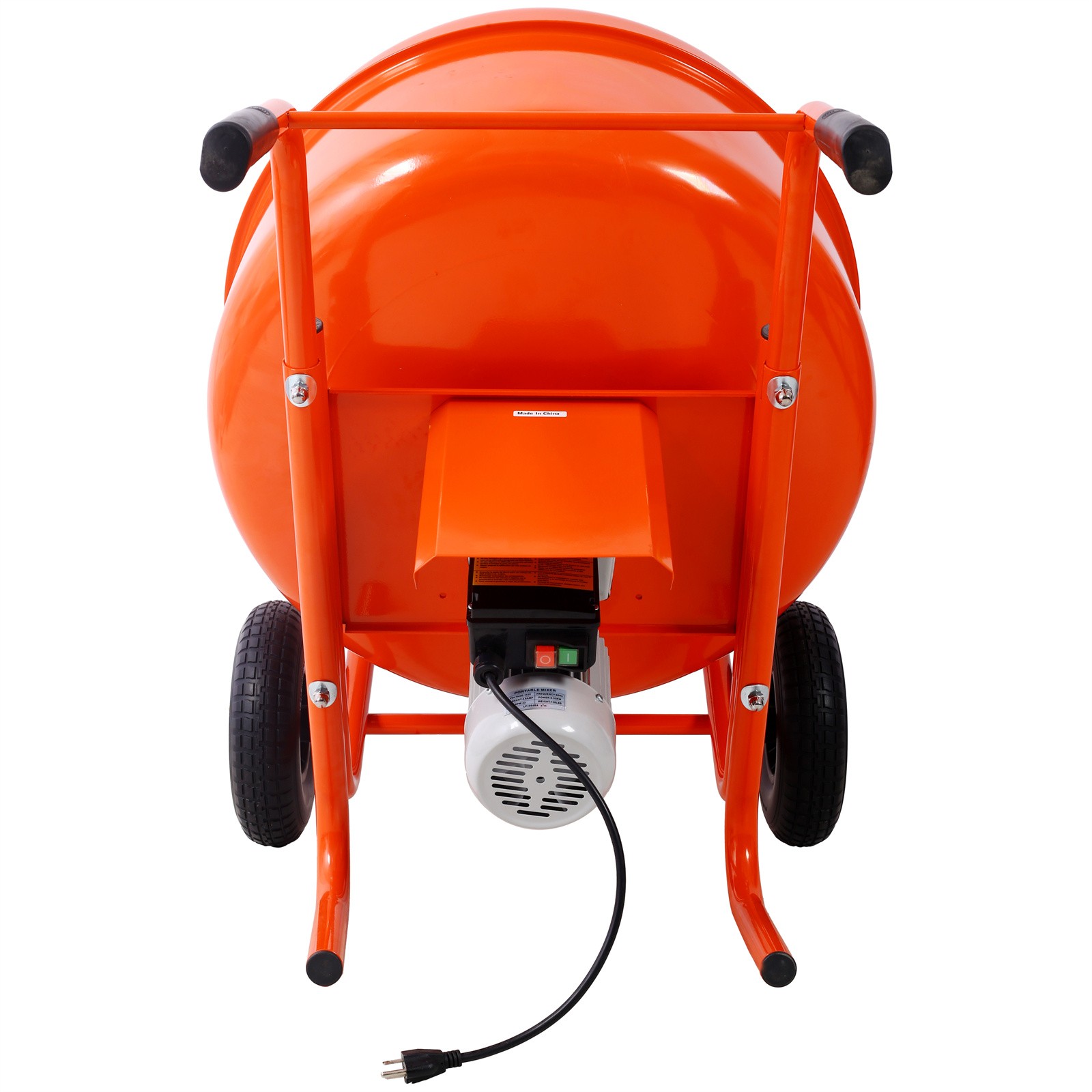 Portable 8 cu. ft/224L Electric Concrete Cement Mixer Machine with Wheel