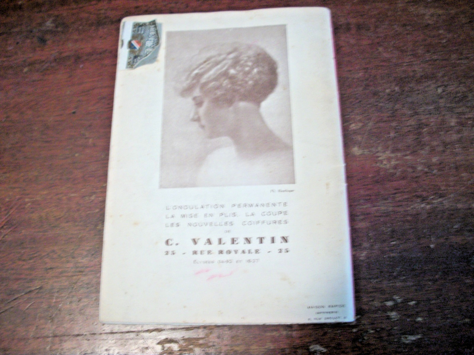 1930 FOLIES BERGERE Music Hall Playbill Booklet
