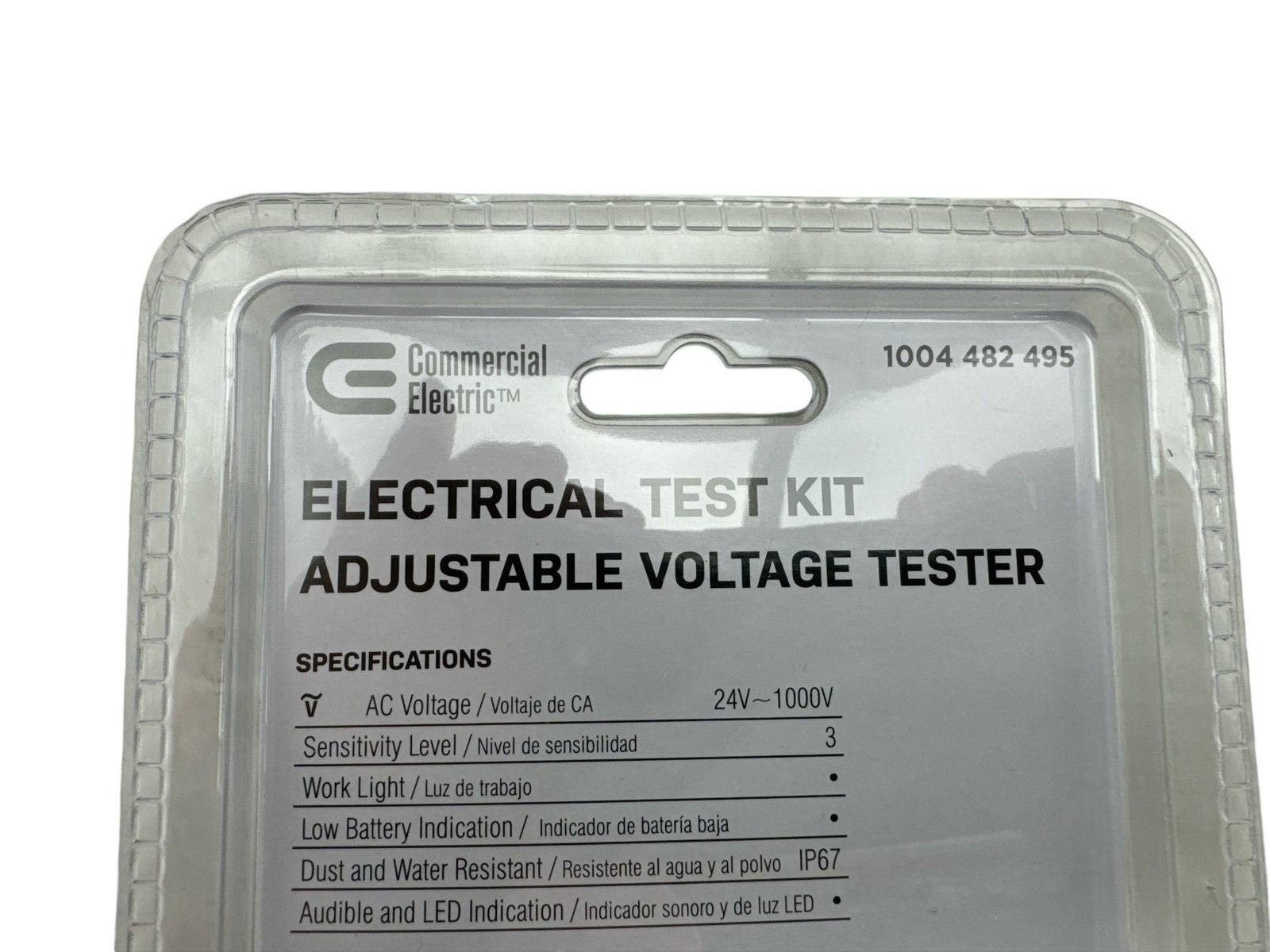 Commercial Electric Electrical Test Kit w/GFCI Outlet Tester 1004 482 495 New