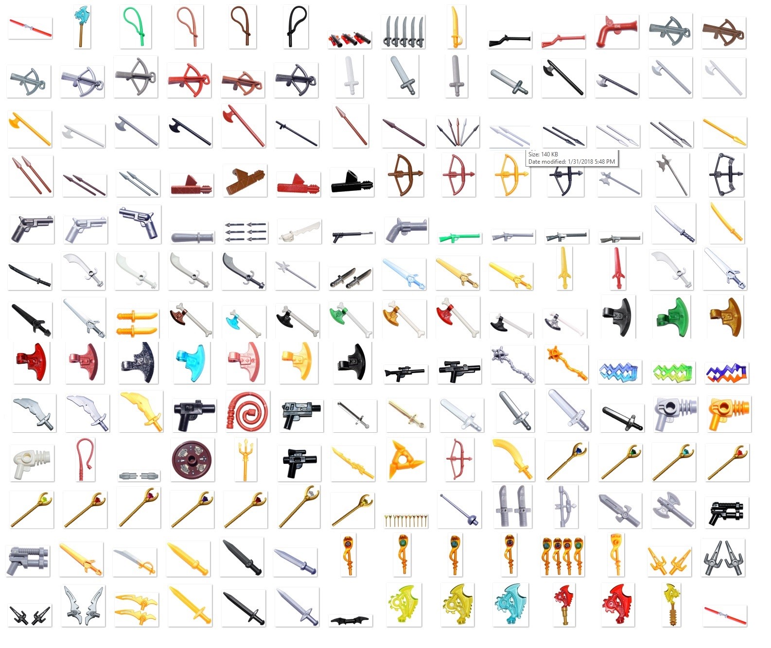 ☀️NEW! Lego PICK YOUR WEAPON Lot Swords Guns Axe Knife Knights Agents Ninjagos
