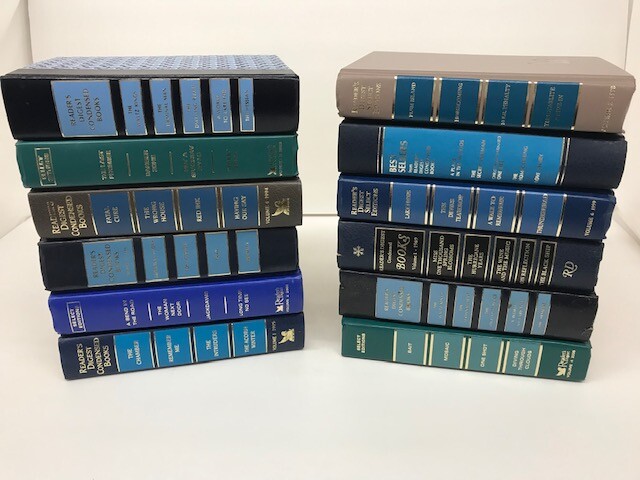 12 Mixed Readers Digest books lot of hardcover books collection -GOOD
