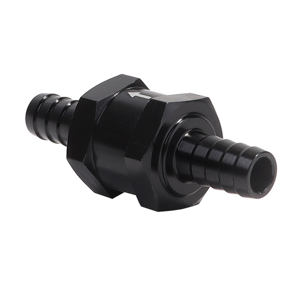 5/16" Fuel Check Valve One Way Inline Non Return Diesel Gasoline Black 8mm 2Pcs