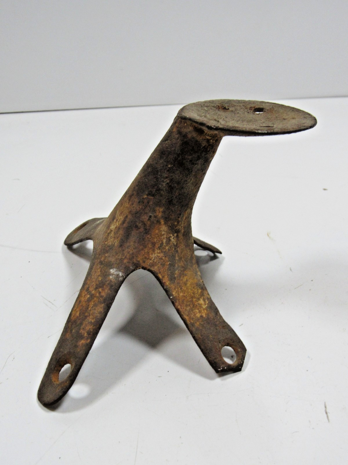 Vintage Antique Western Horse Saddle Horn Metal Bracket #P32