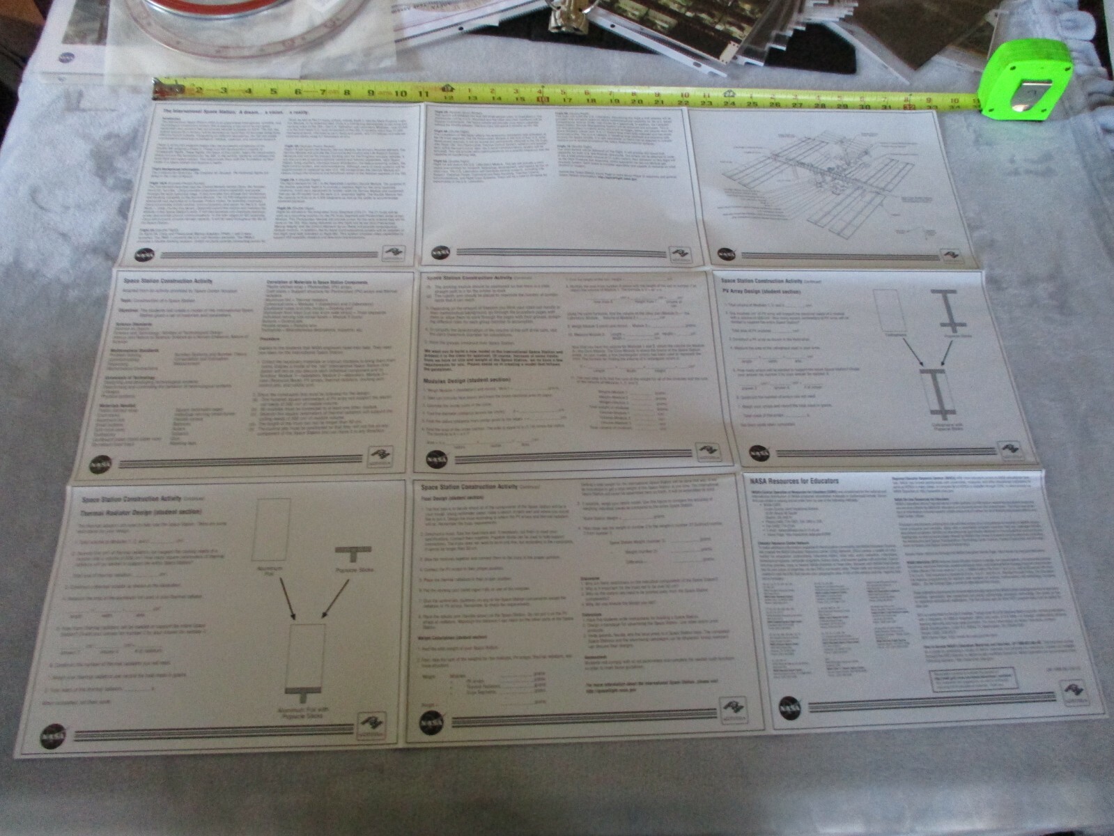 NASA BOEING SPACE STATION JSC PORTAL RING+BOOKLETS PHOTOS ORIGINAL PROJECT DATA