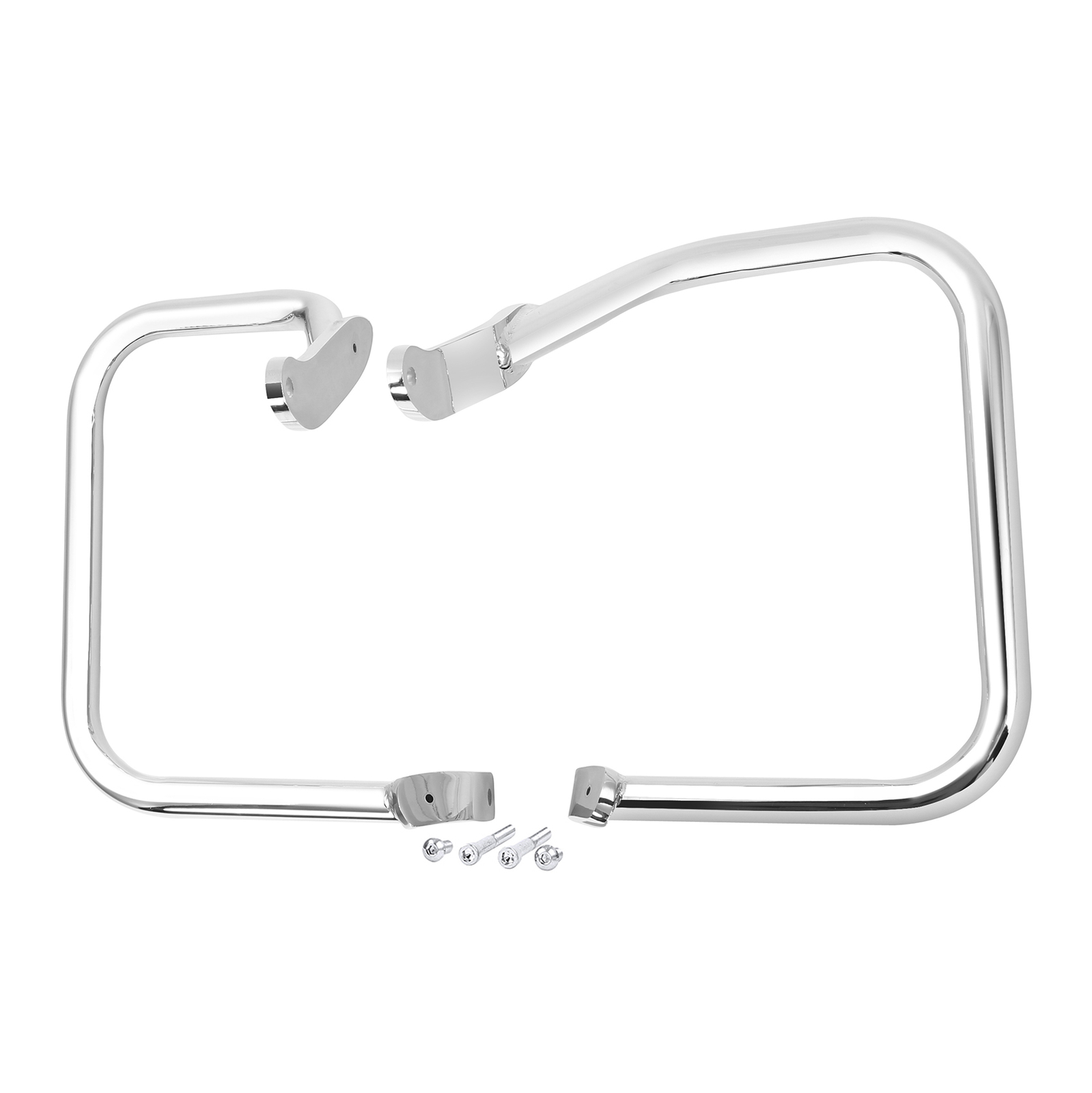 Rear Saddlebag Guard Rail Crash Bar For Harley Heritage Softail FLSTC 2000-2017