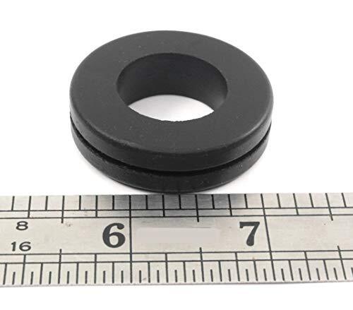Rubber Grommet Fits 1 1/4" Inch Opening in 1/16" Thick Panel Has 7/8" Inner Hole
