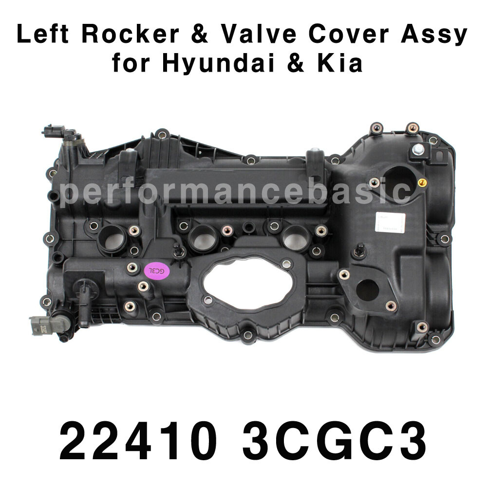 OEM Left Rocker & Valve Cover Assy 224103CGC3 for Hyundai Santa Fe Kia Sorento