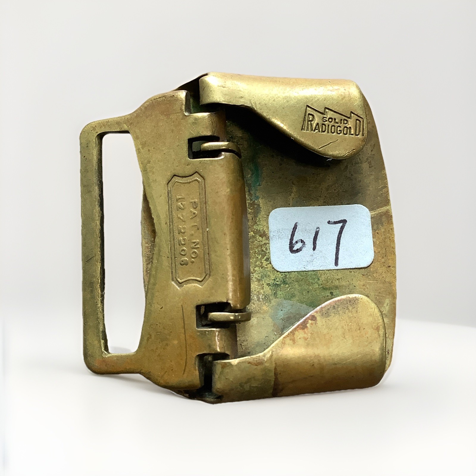 United Mine Workers of America belt buckle - uniform Piece 1898 Aprilist Mining