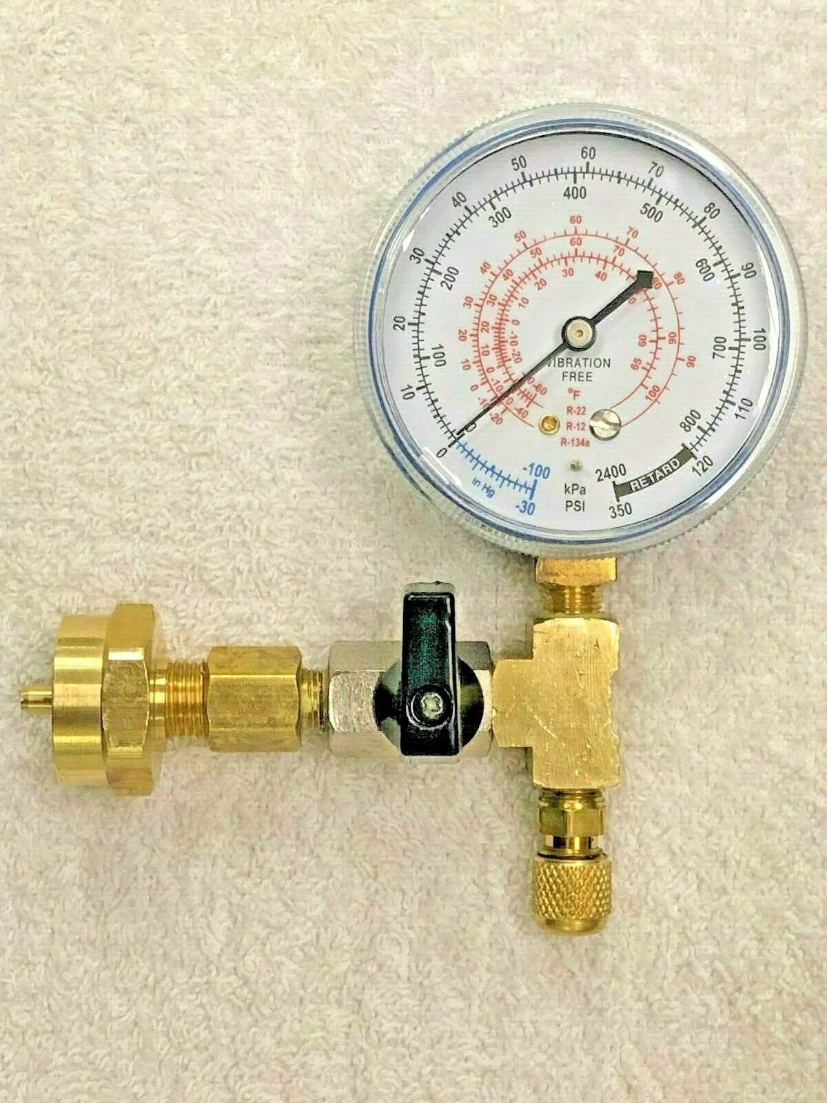 R–290, R290, "LARGE" 14.1 oz. Cylinder, Modern Industrial Refrigerant CGA600-VG