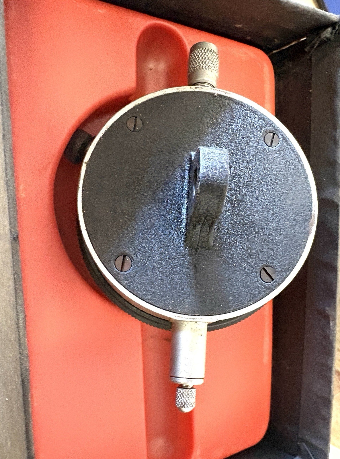 Starrett #655-111 0-.025 range 5-0-5 Dial Indicator