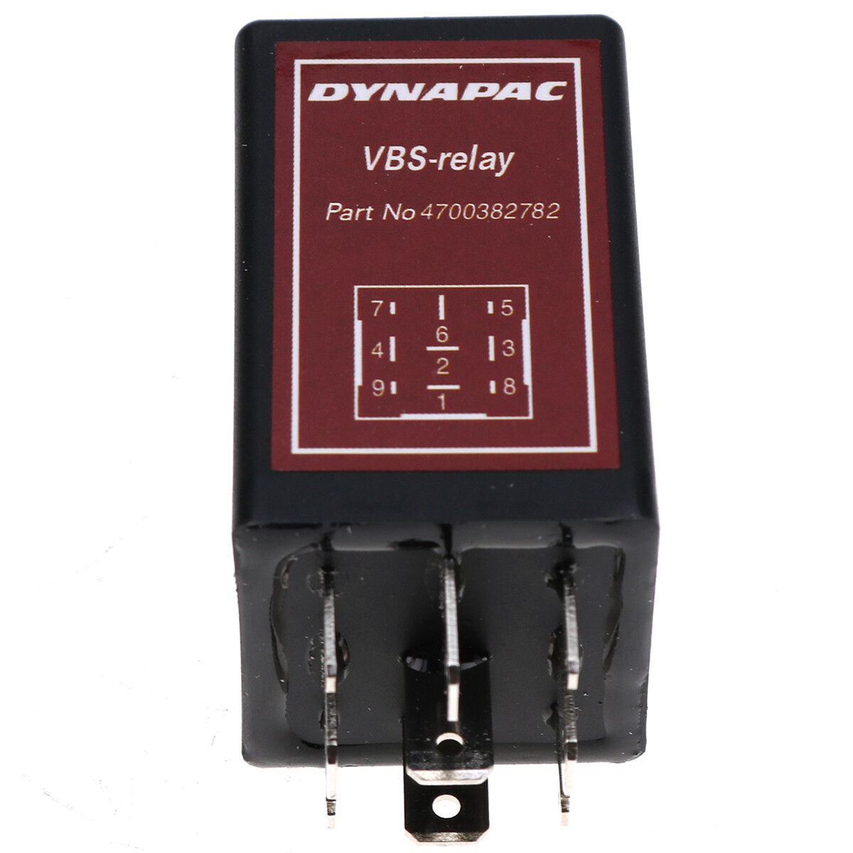 9 Pins Roller Grader VBS Relay 4700382782 for Dynapac 382782 CC422 CC522 CC622