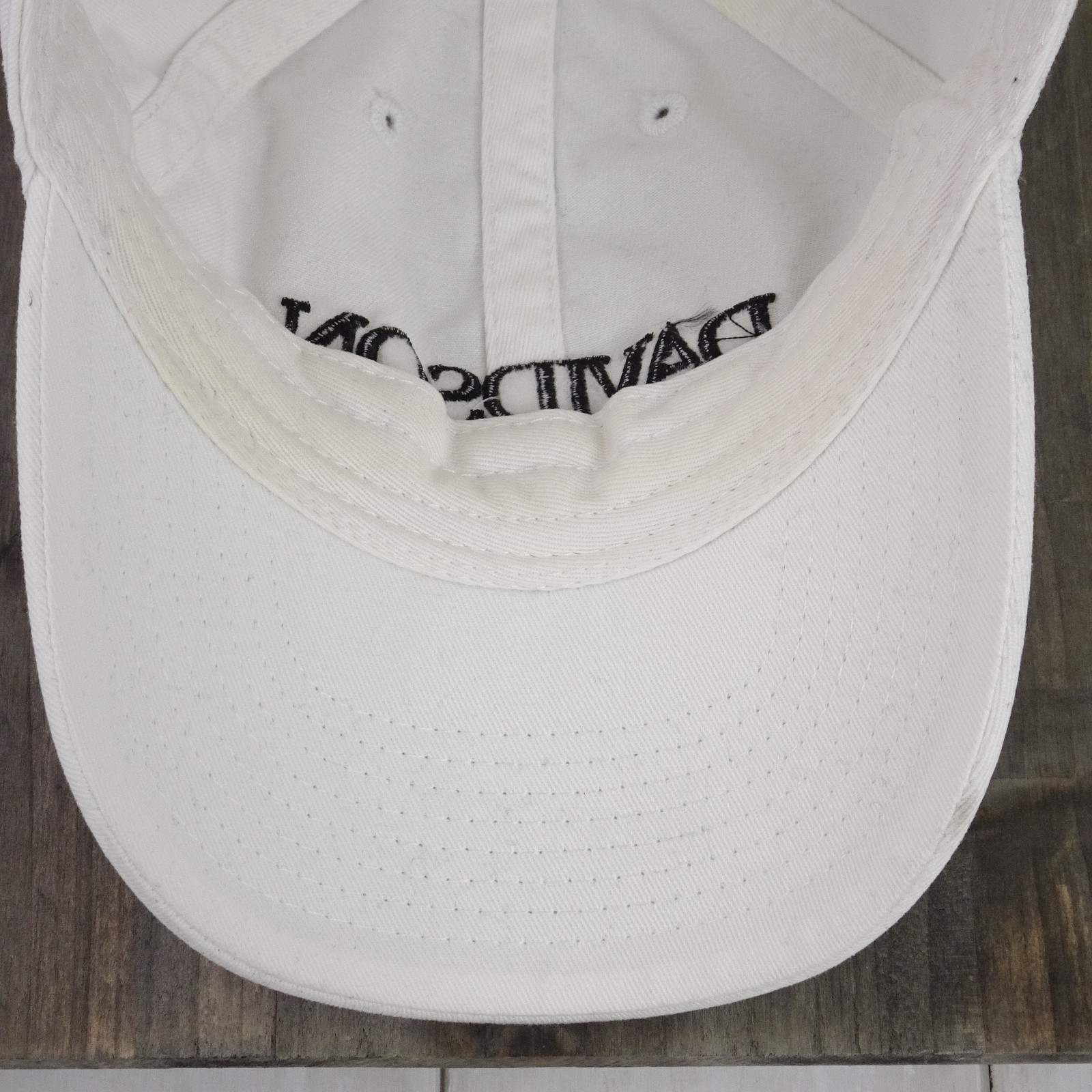 Authentic Vintage Davidson College Strapback Legacy RARE HAT CAP 00S Y2K