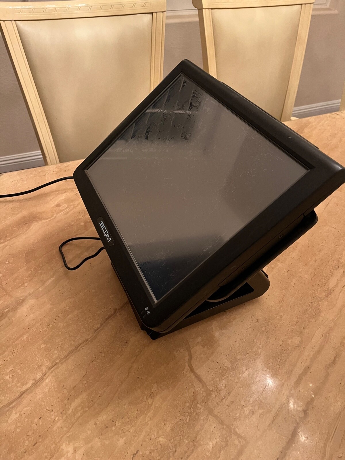 Sicom SL20 POS Terminal Register with Rear Display 2100-00 3LEP33500460