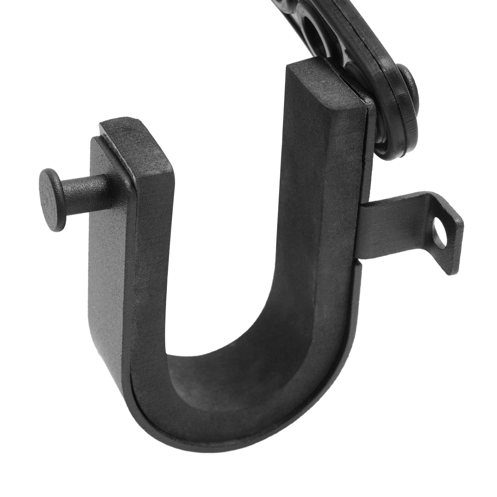 Powder Coated Rubber Gun Rack Straps 2 Pack For Seat Back MOLLE Panel Mounting