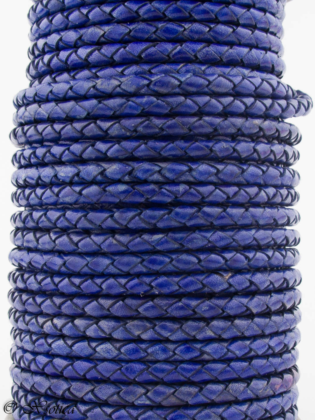 Xsotica® Round Bolo Braided Leather Cord 3 mm