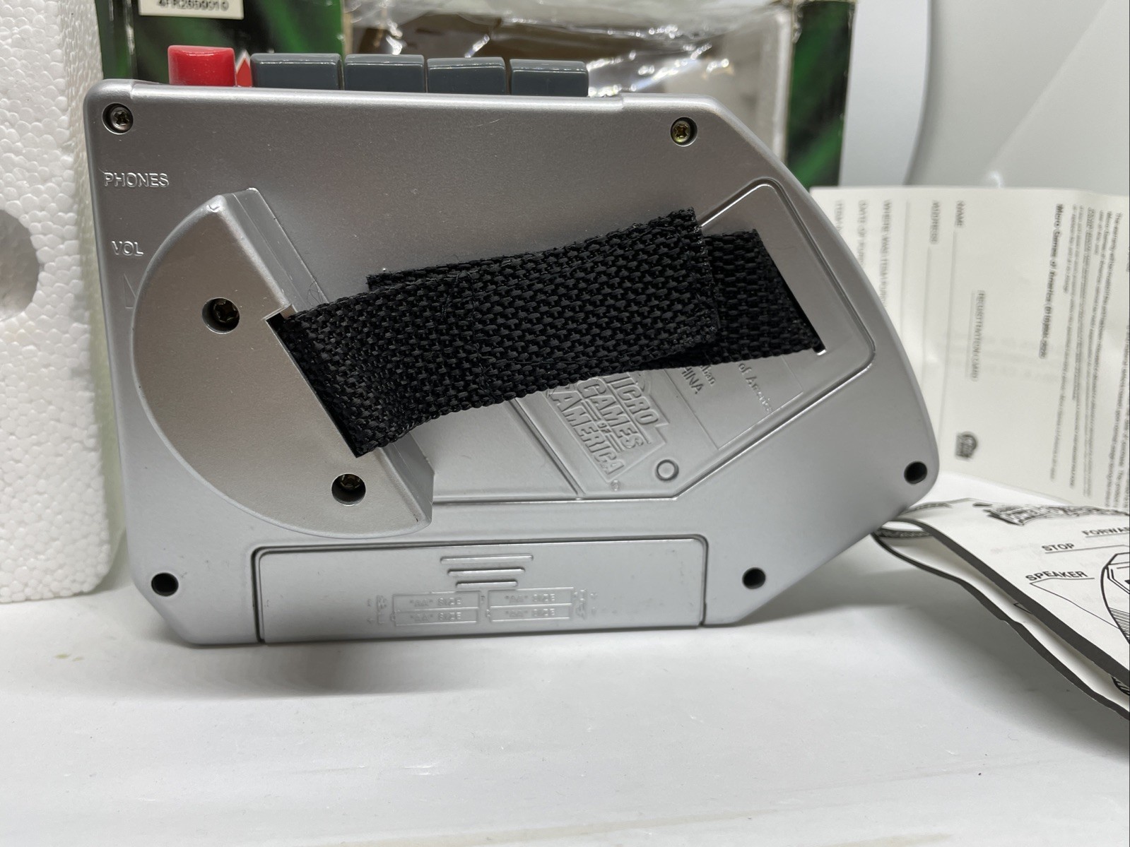 Power Rangers Voiceman Voice Changer Cassette Player/Recorder NM Complete W/tape