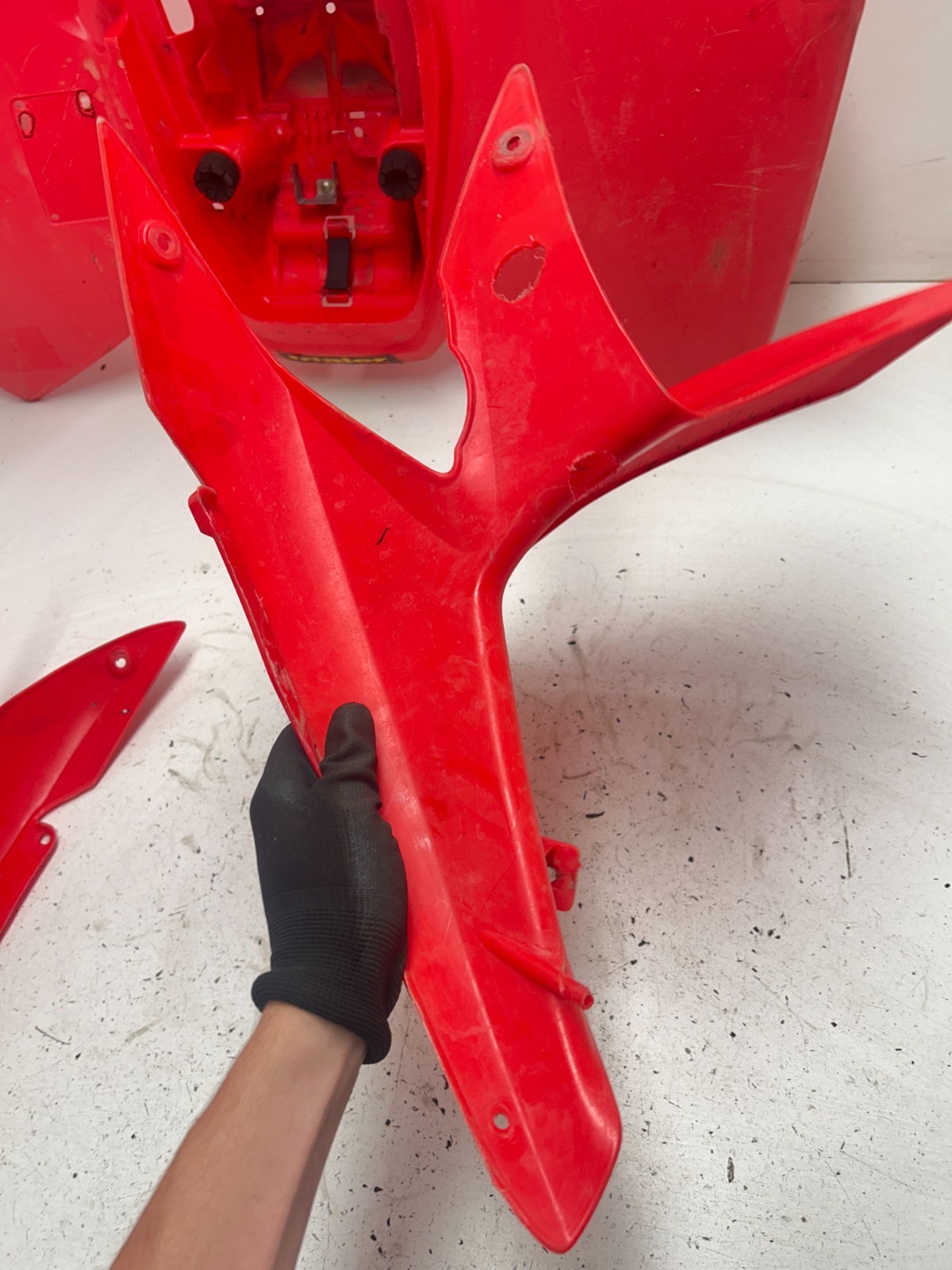 07 Honda Sportrax TRX250EX Trx 250 Ex OEM Plastic Fender Fairing READ DESCRIPTIO