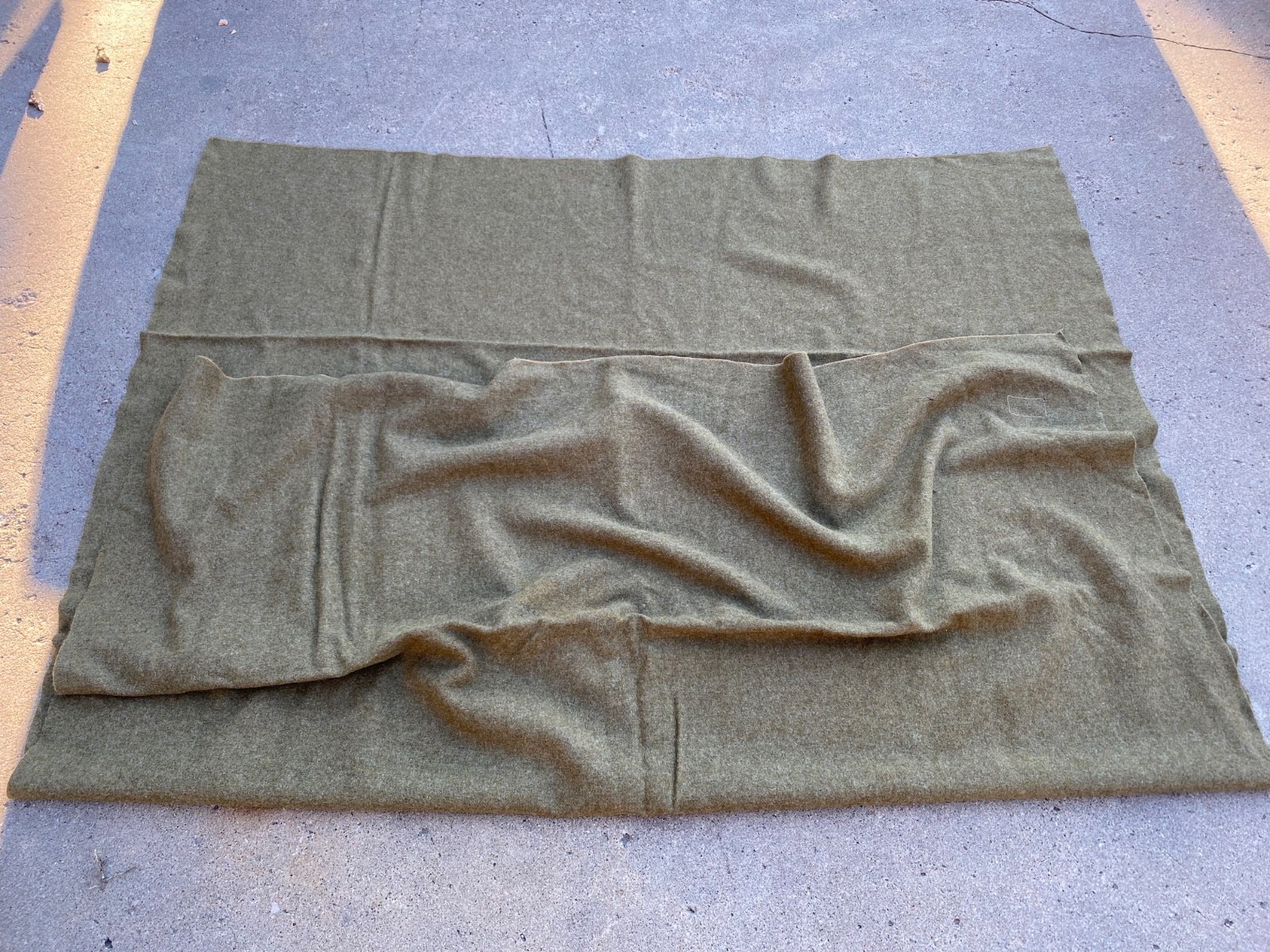 ORIGINAL WWI US ARMY M1917 INFANTRY WOOL FIELD BLANKET-