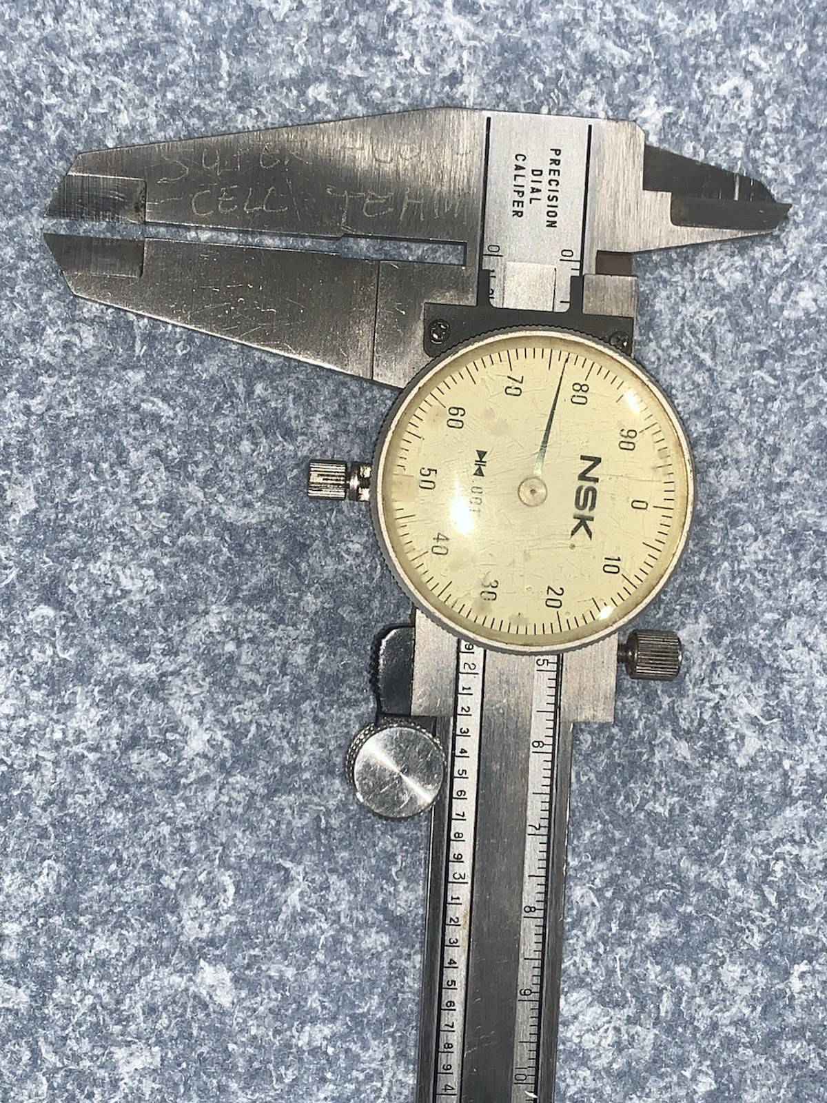 Vg Used Double Deal Mitutoyo Dial Caliper 6" & NSK 8” Dial Calipers You Get Both