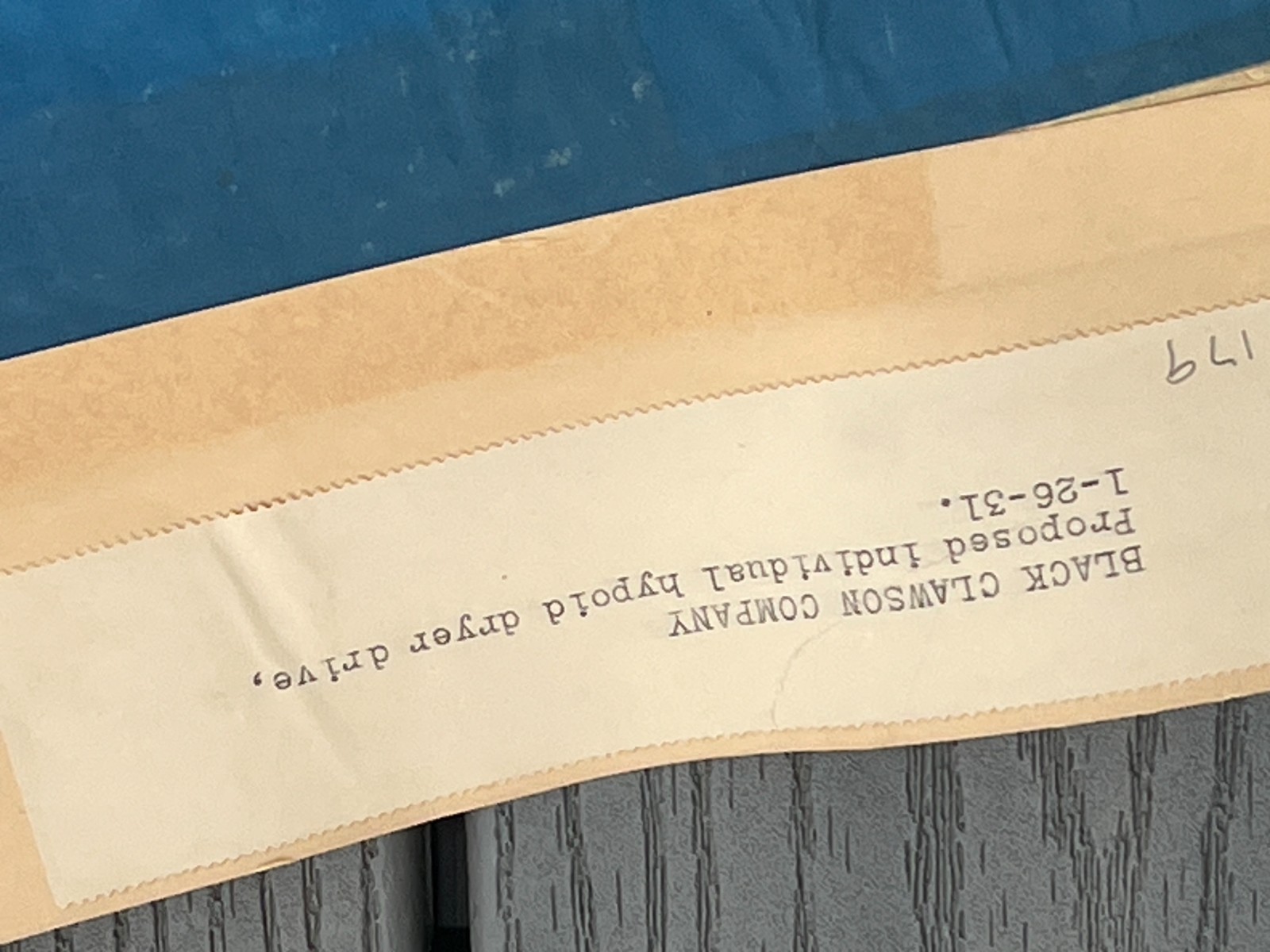 Lot 6 Vtg Industrial Black Clawson Blueprints Cutler Hammer Blue Buschman