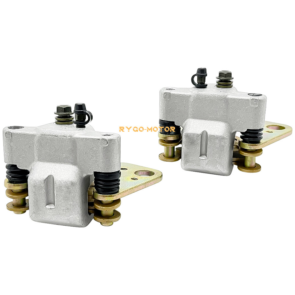 Front Rear Brake Calipers & Pads for Polaris Sportsman 400 450 500 570 800 ETX