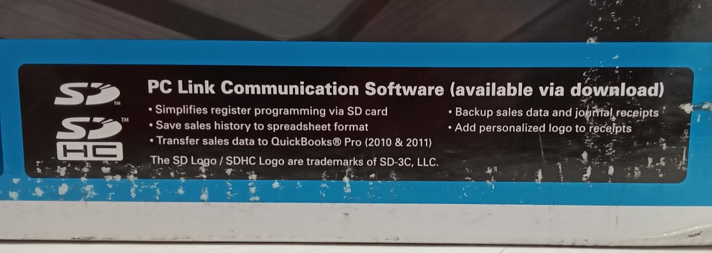 Sharp XE-A207 Control System Electronic Cash Register Sealed