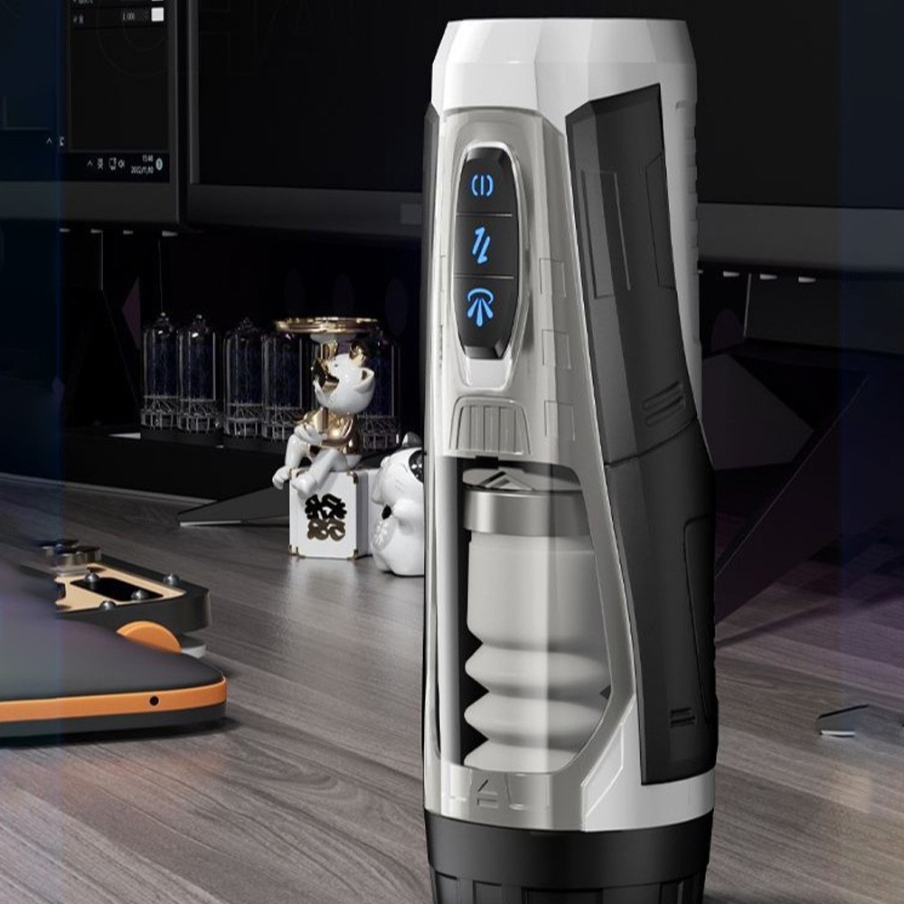 Male Masturbaters Automatic HandsFree Telescopic Cup Sucking Stroker Men Sex Toy