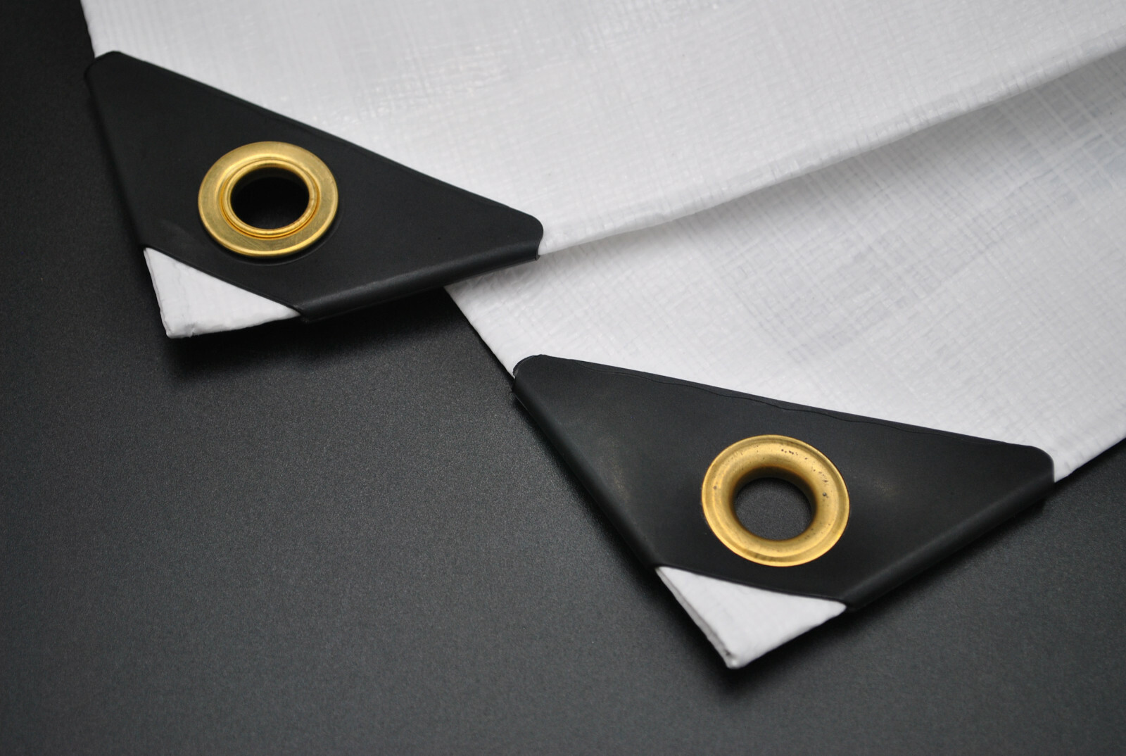 12' x 16' Heavy Duty Waterproof White Tarp Cover, New