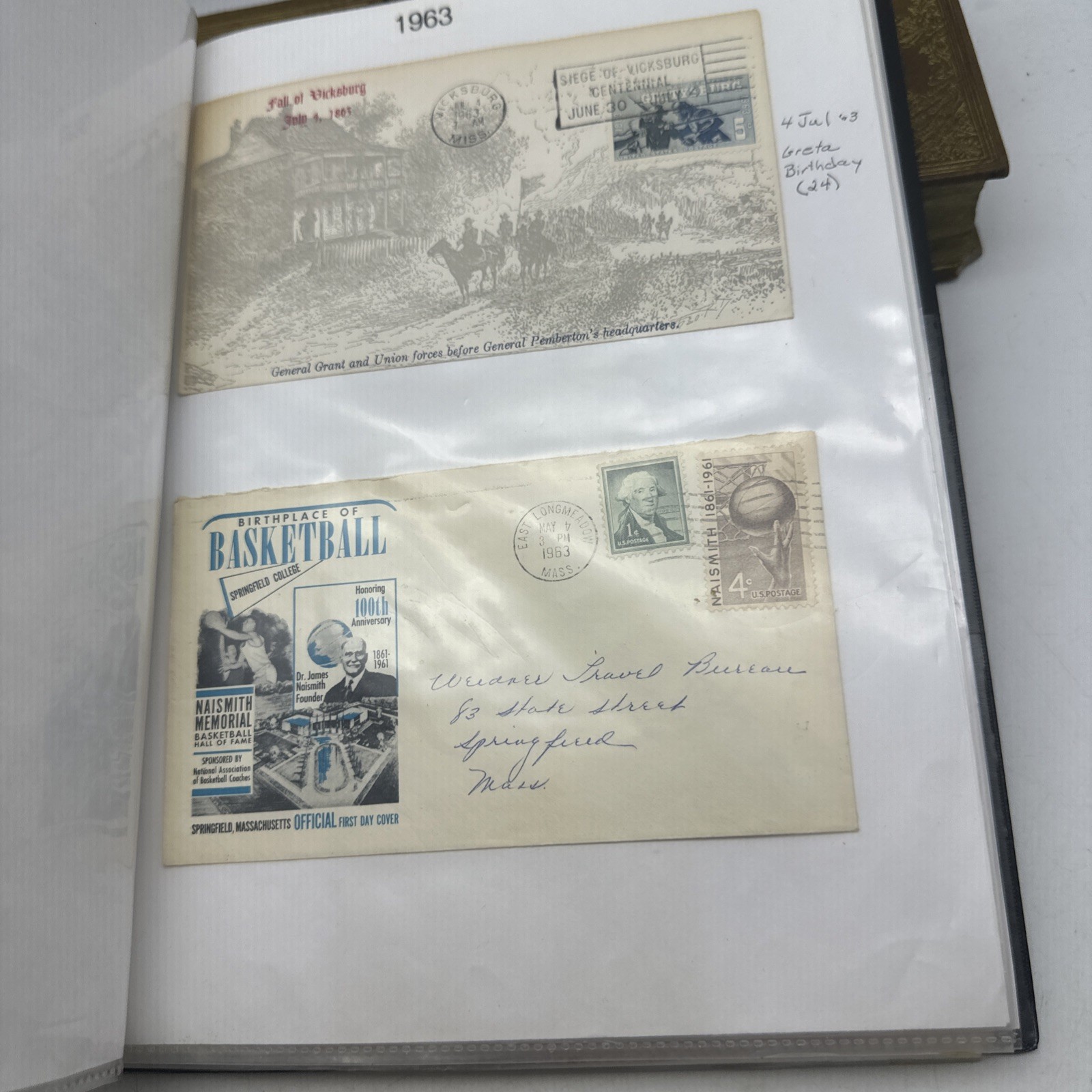 Vintage Stamp Covers Letters Lot 1960-1965 Postal History Collection (AA44)