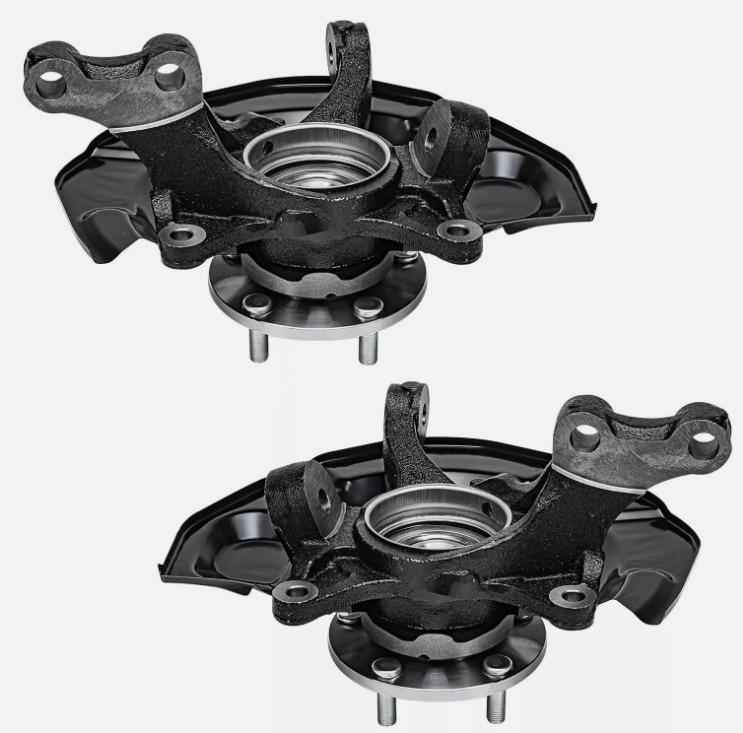 2x Front Wheel Hub Bearing Steering Knuckle Assembly for Toyota Sienna 2004-2010