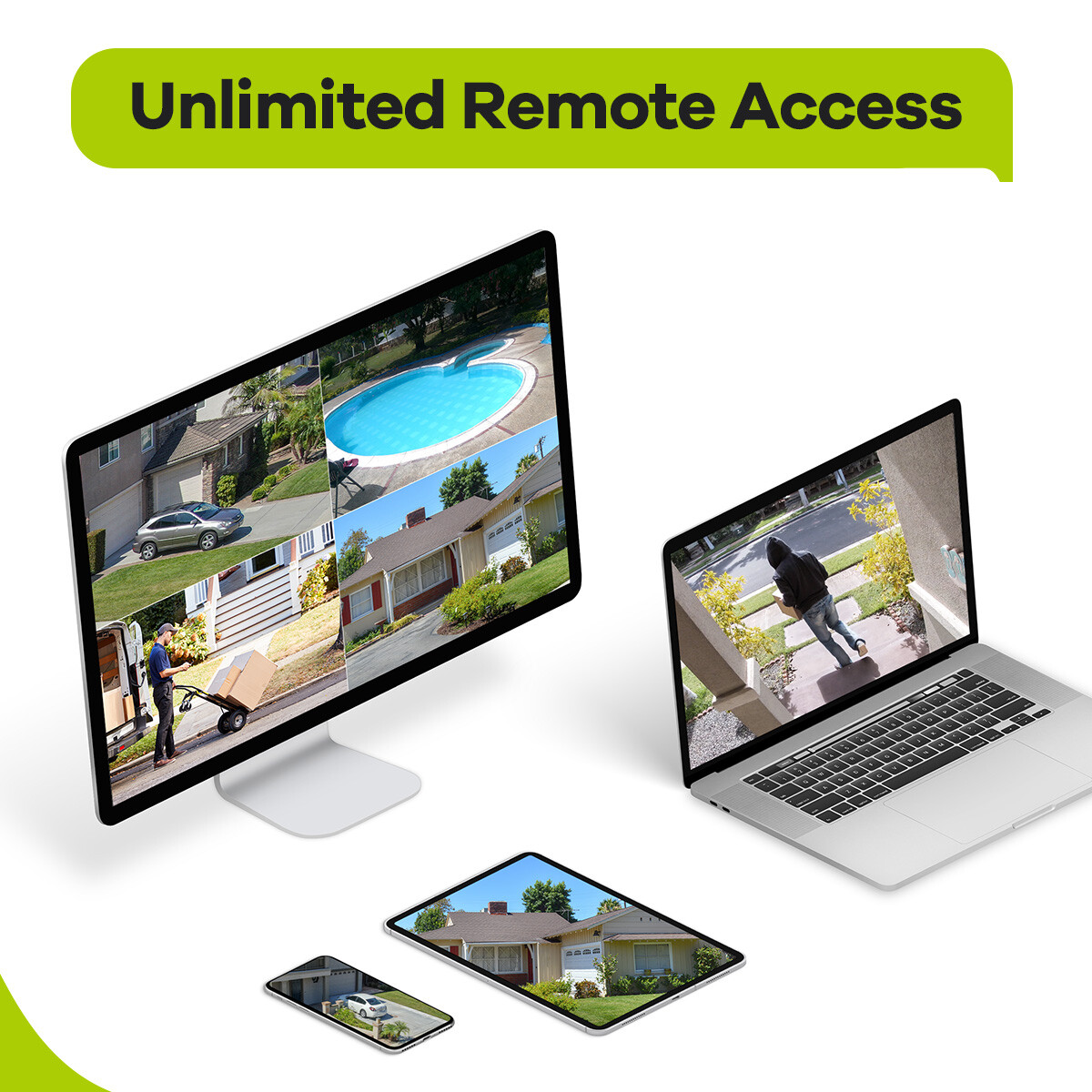 SANNCE 5MP Audio POE Security IP Camera System 8CH 8MP NVR Outdoor Night Vision